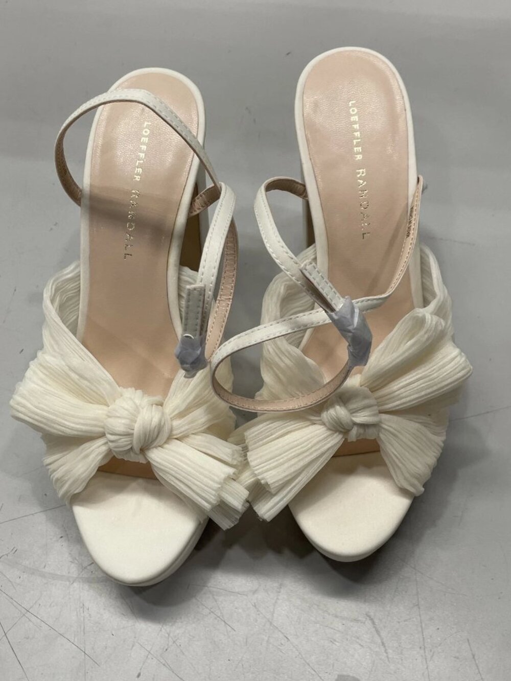 Loeffler Randall Natalia Pearl Bow Heels Women’s Size 10.5